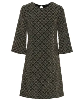 Ana Alcazar Kleid mit Lurex-Karomuster