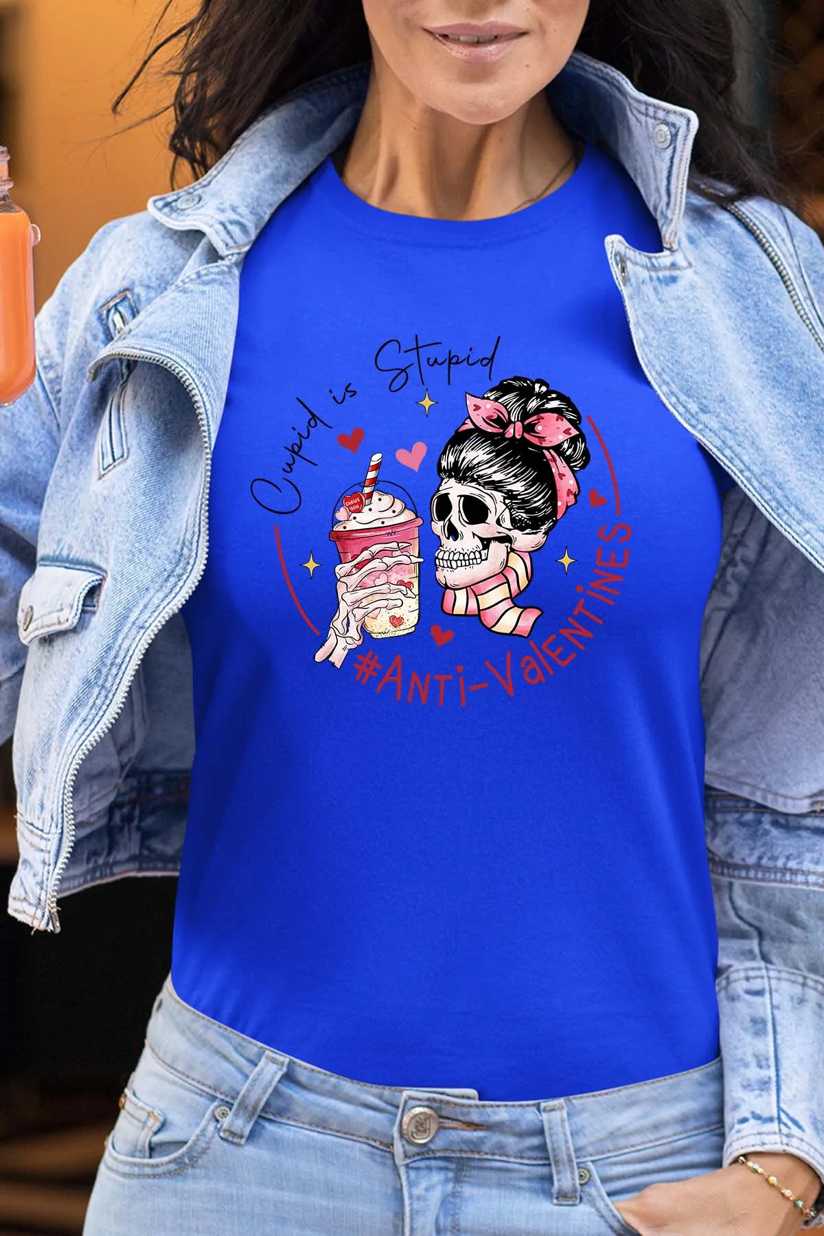 Anti-Valentines - Damen-T-Shirt