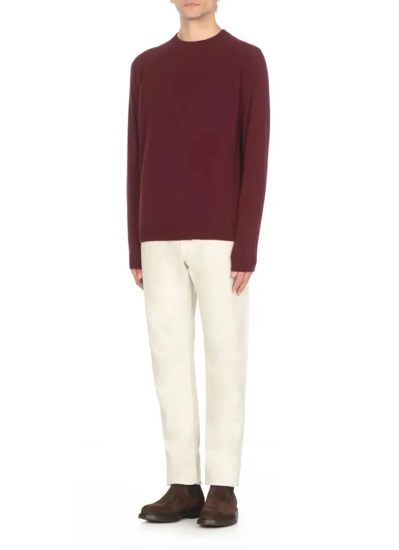   Biarritz1961  Cashmere Sweater Burgundy  Pullover 