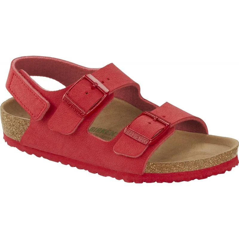 Birkenstock Milano Kids Vegan Birko-Flor Nubuck - Sandalen - Kind | Hardloop