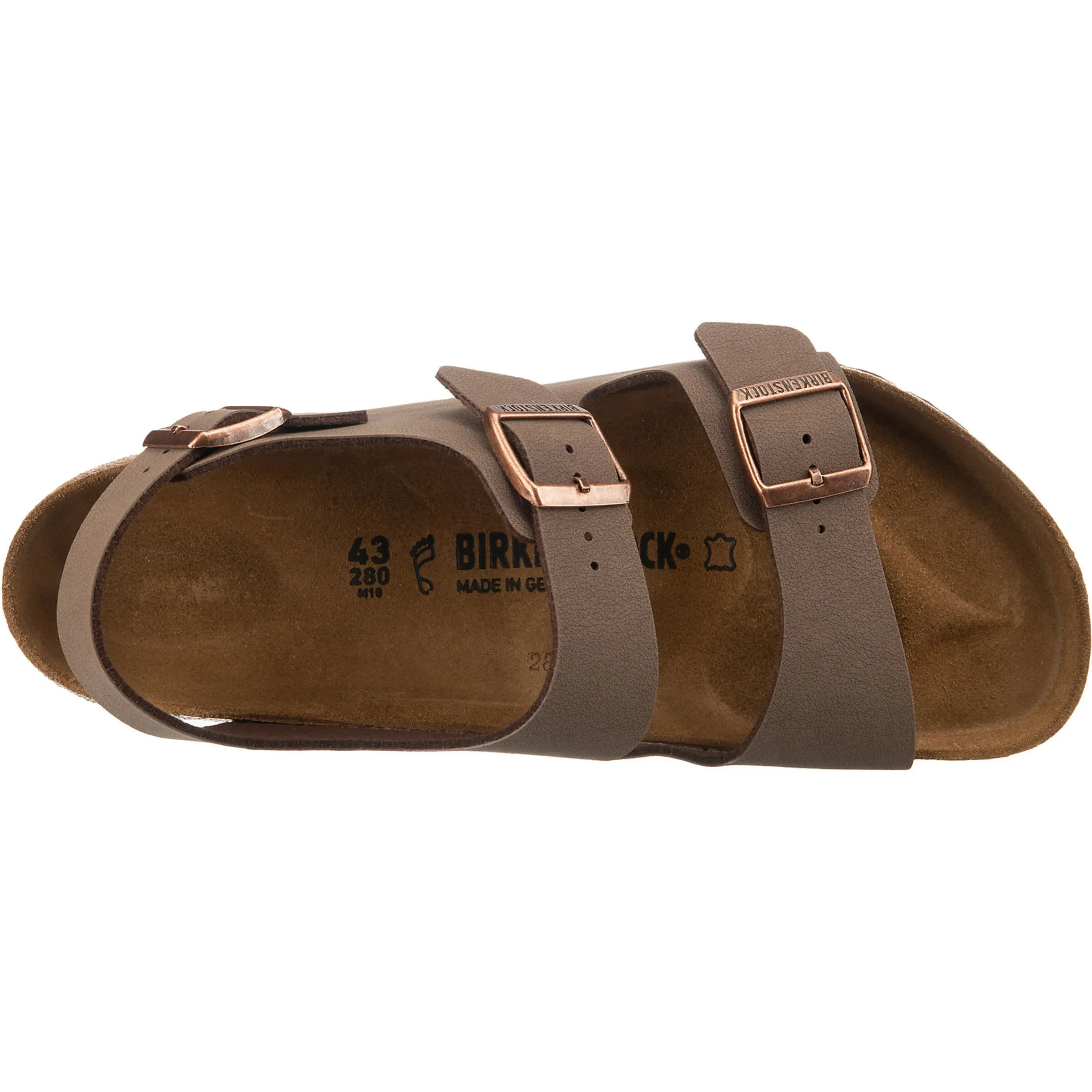 BIRKENSTOCK Sandale 'Milano' in Mokka
