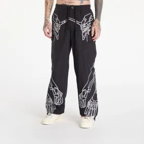Cargo-Hose Pleasures Eva-1 Cargo Pants Black P24E002 BLACK
