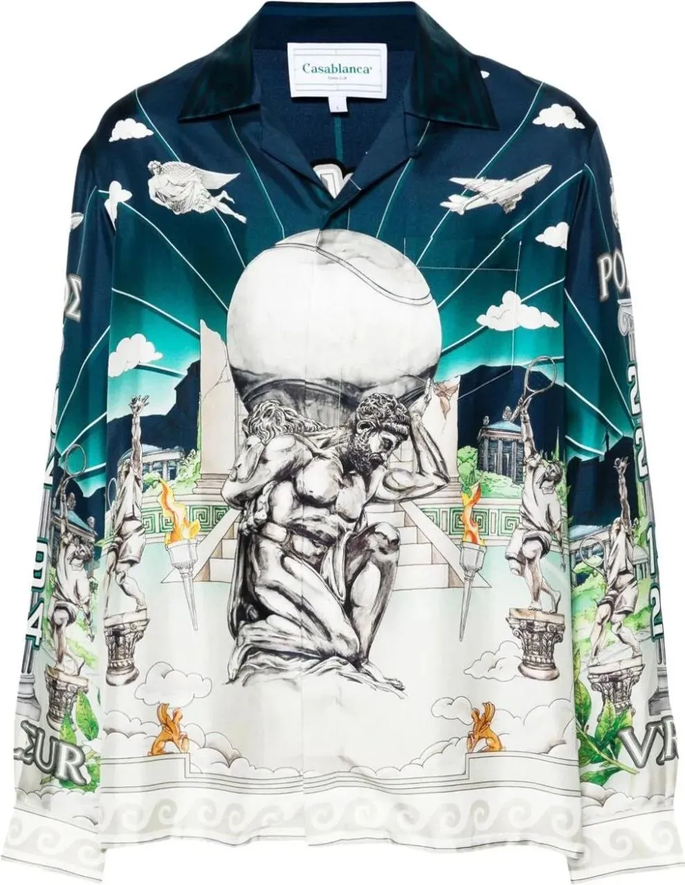   Casablanca  Casablanca Shirts blau  Hemden 