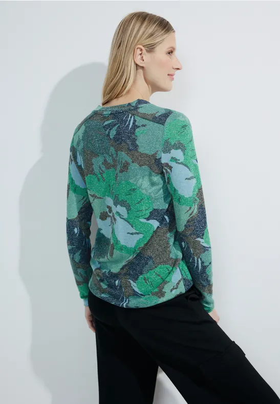 Cosy Shirt mit Print