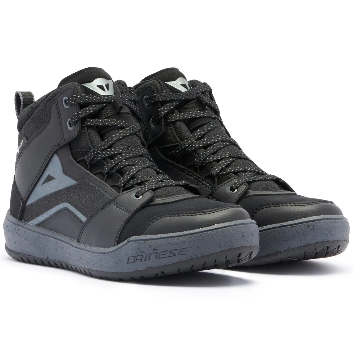 Dainese Suburb D-WP Motorradschuhe Damen schwarz / iron-gate / metal 39