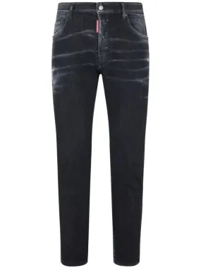 Dsquared2  Black Cotton Jeans Black 