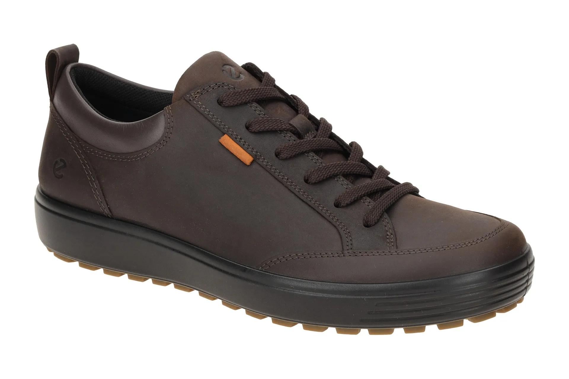 Ecco Soft 7 Tred Schuhe schwarz Nubuck Waterproof 450774