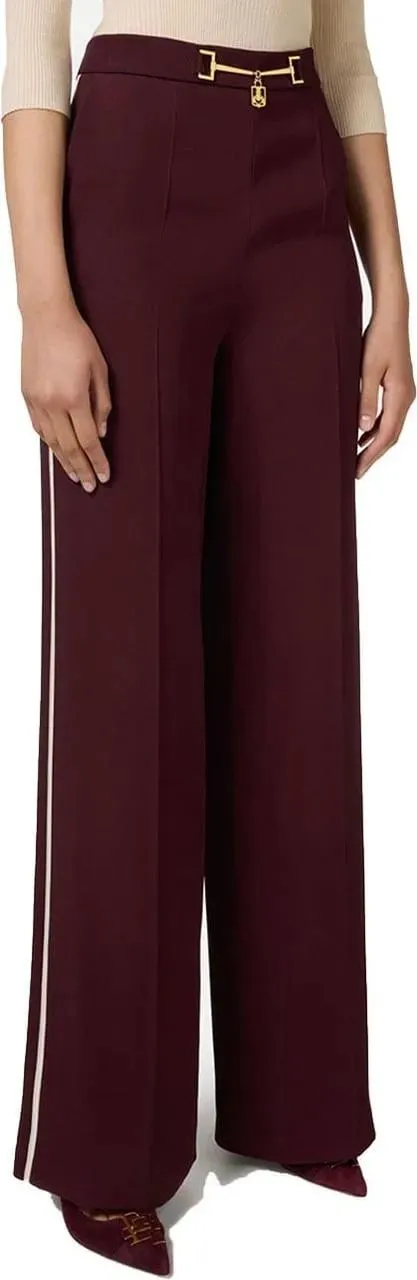   Elisabetta Franchi  Trousers Red rot  Hosen 