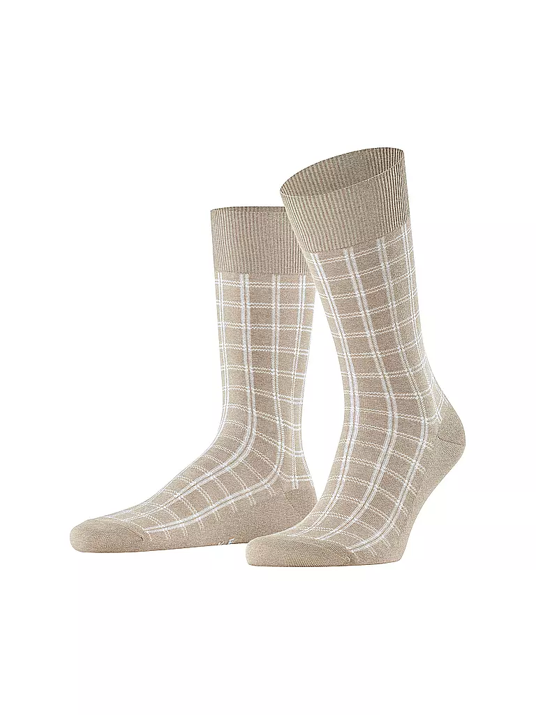 FALKE, Herren Socken MODERN TAILOR, pebble mel.