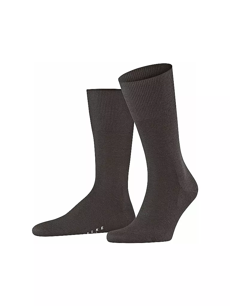 FALKE, Socken brown mel.