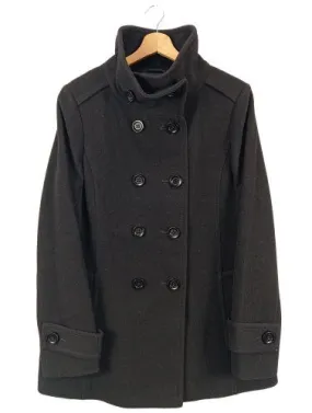 Gil Bret Wollmantel schwarz Casual-Look