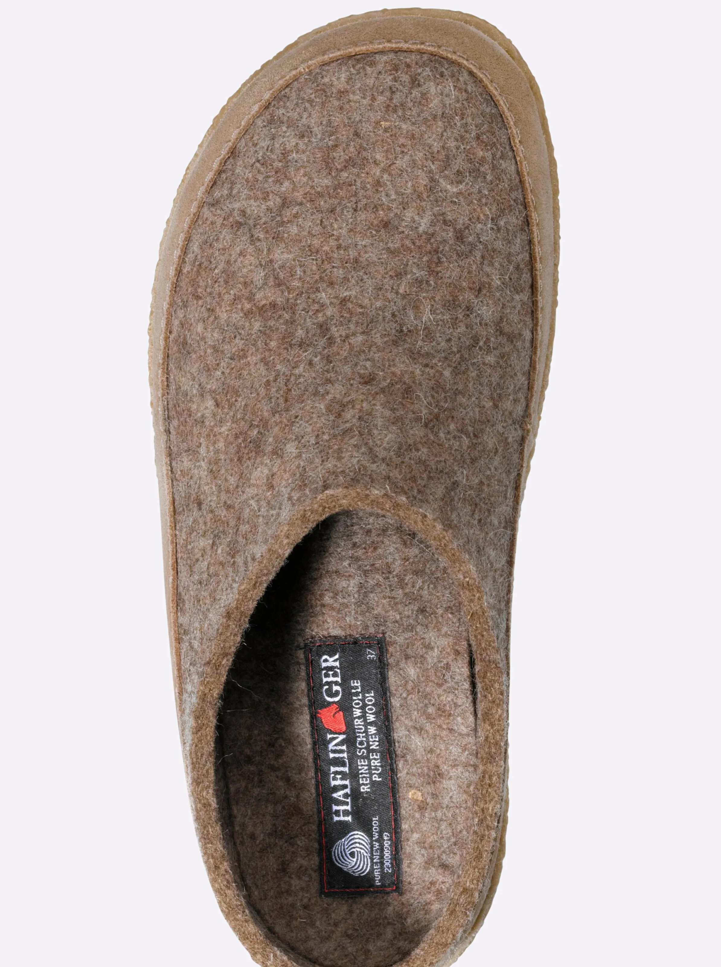 Haflinger Hausschuh in beige