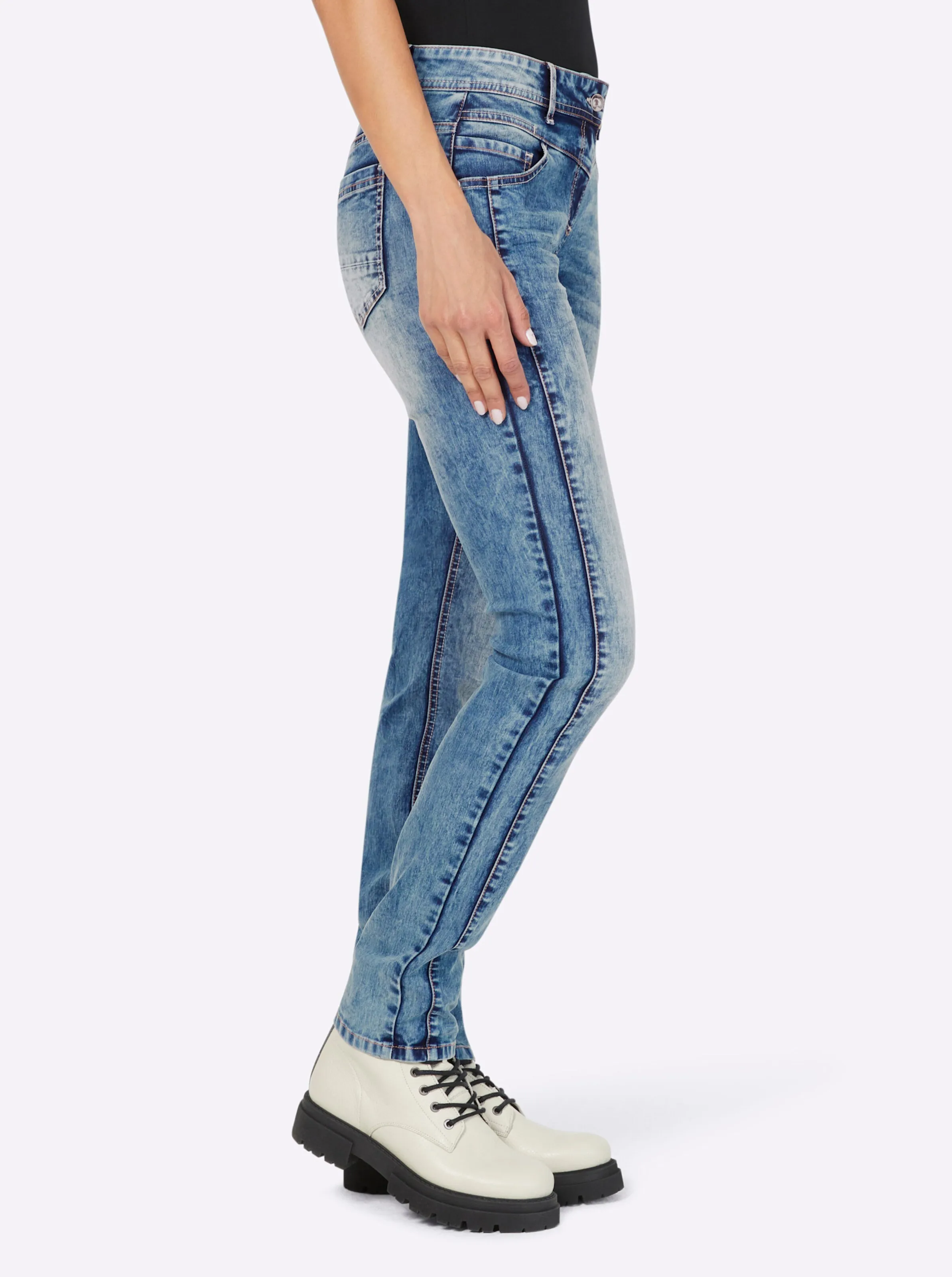 heine Jeans in blue-bleached