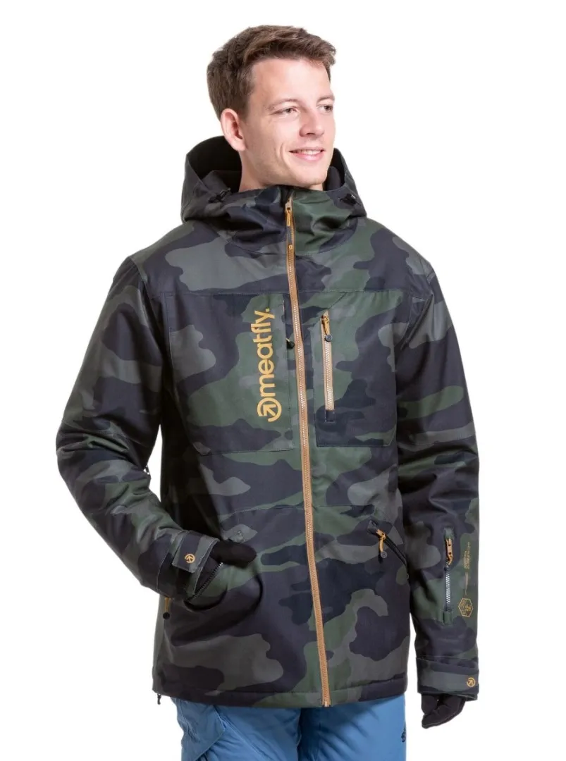 Herren SNB & SKI Jacke Meatfly Helios Camo XXL