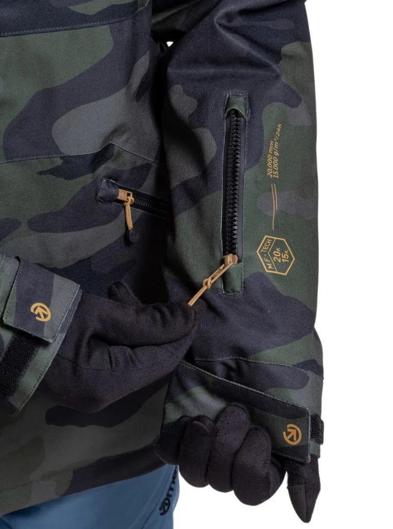 Herren SNB & SKI Jacke Meatfly Helios Camo XXL