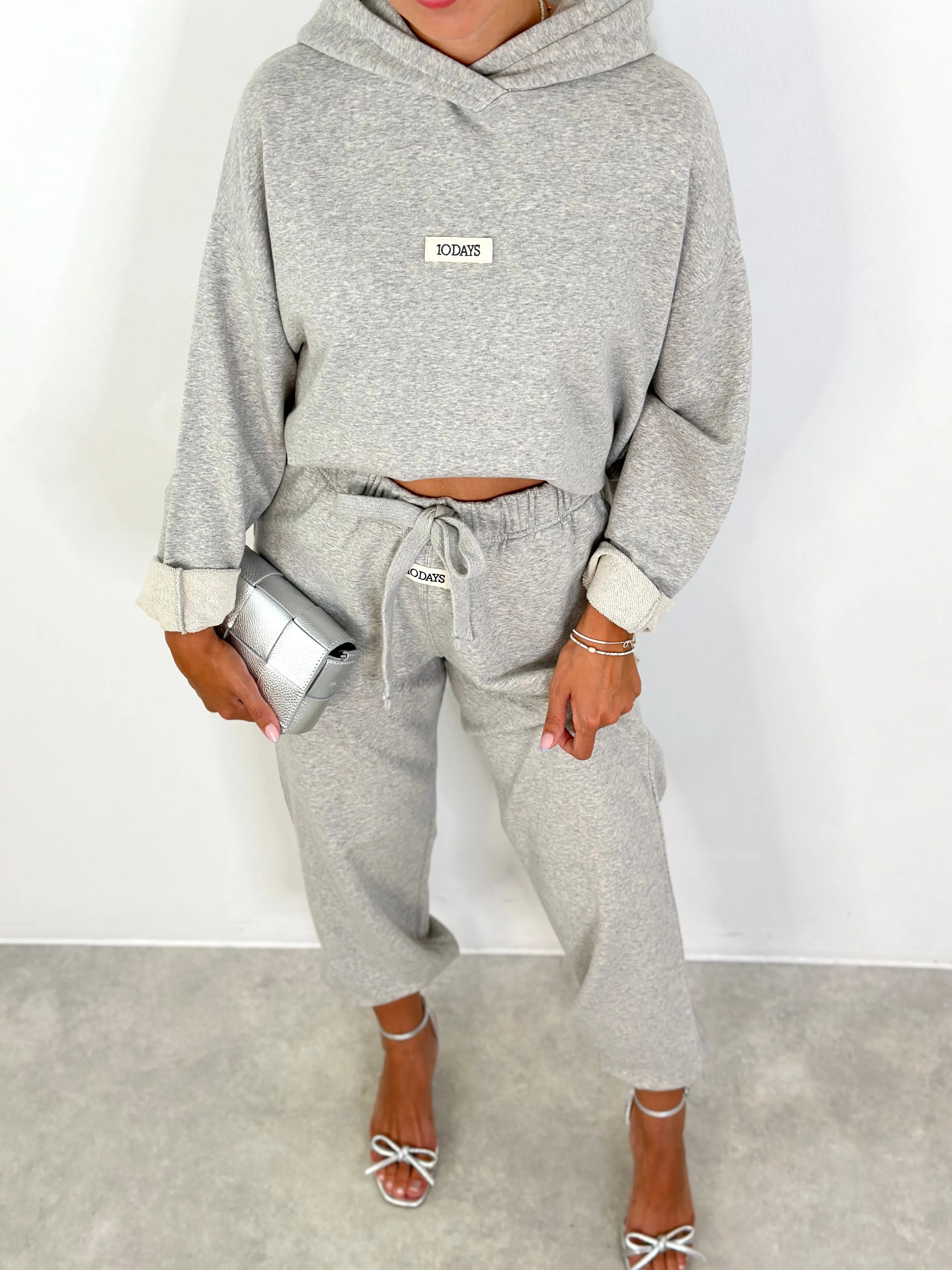 Hoodie HD24-00005 Light Grey