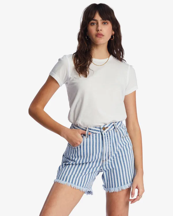 How Bout That - Denim-Shorts für Frauen