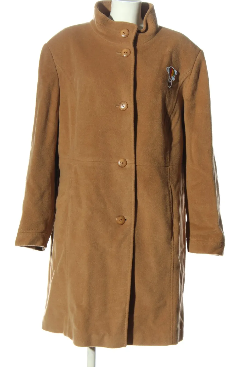 Isabell Wollmantel braun Casual-Look