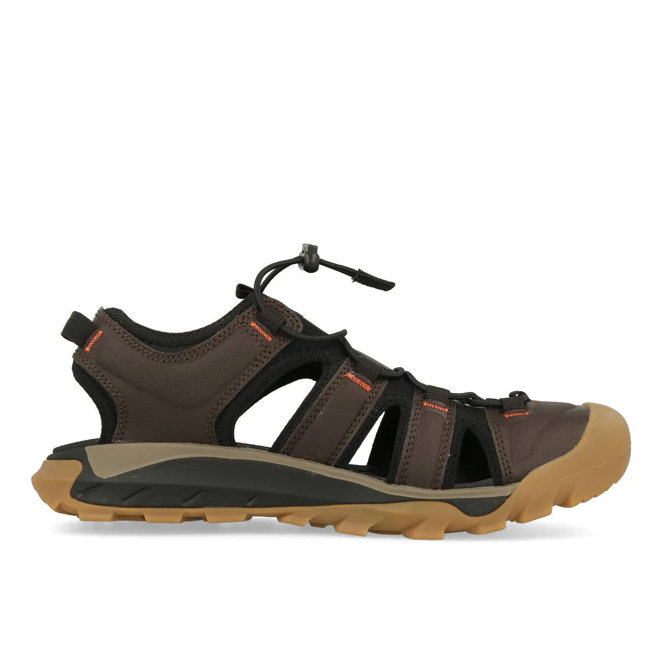 Kamik Syros Sandale Herren Dark Brown
