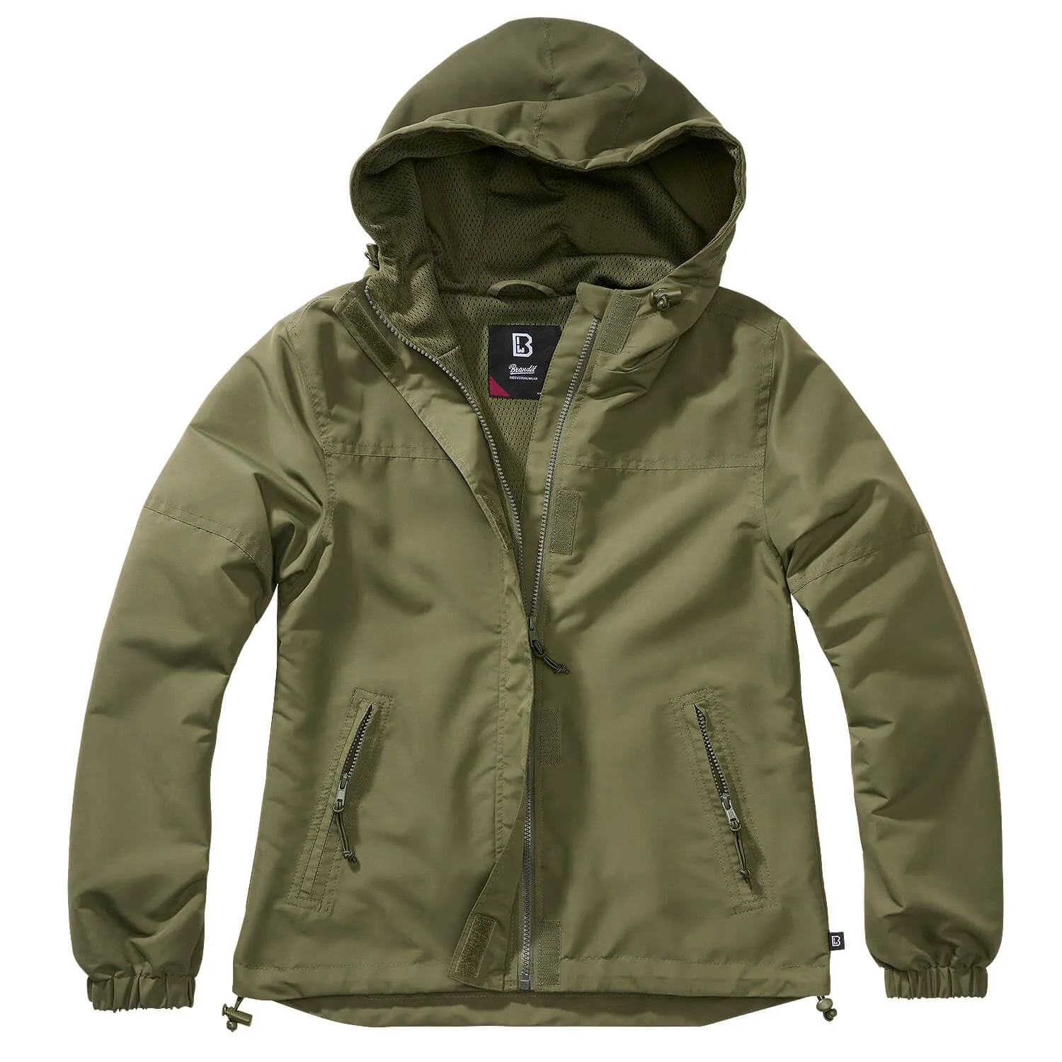 Ladies Summer Windbreaker Frontzip
