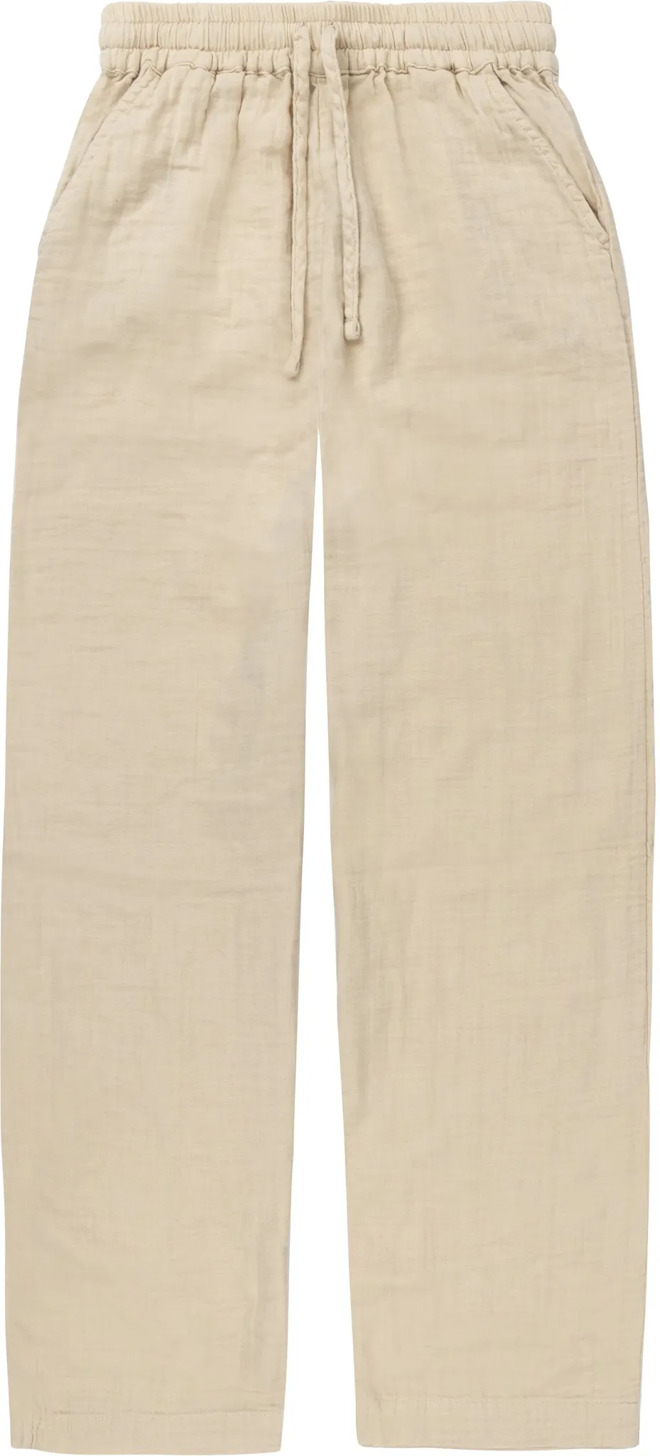 Lange Damen Musselin Hose „Larisa“ Beige