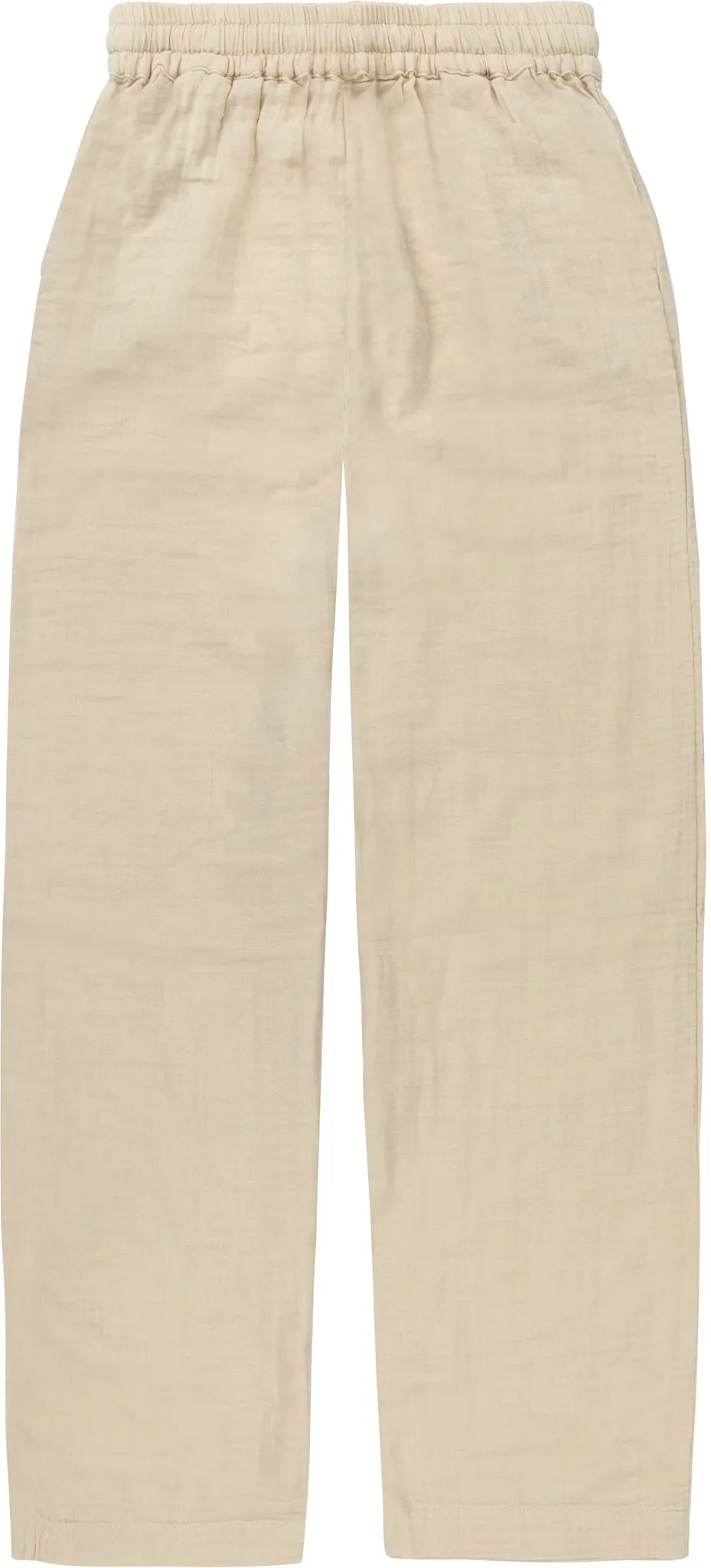 Lange Damen Musselin Hose „Larisa“ Beige