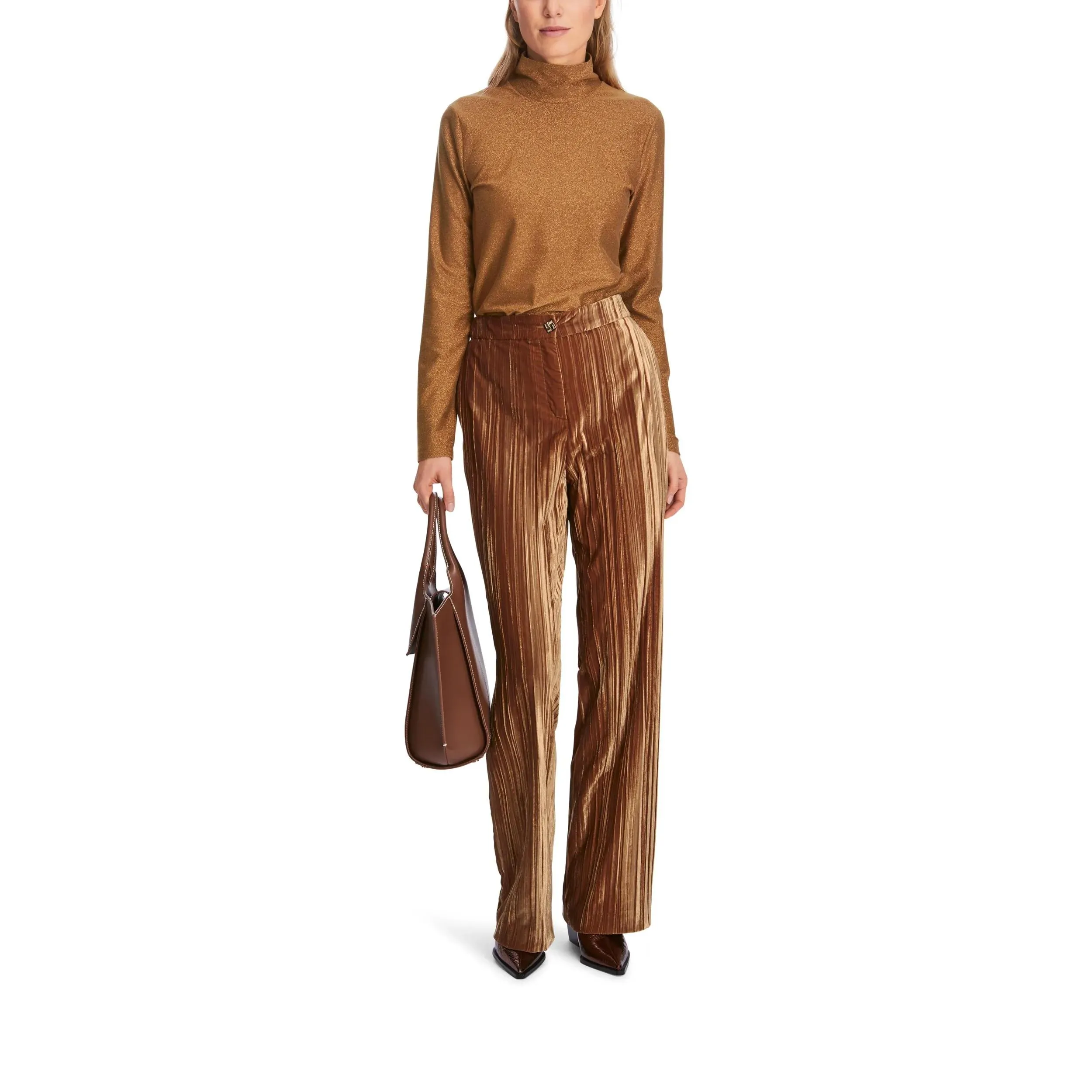   Marc Cain  Hose WUKARI spice  Plissee-Hosen 