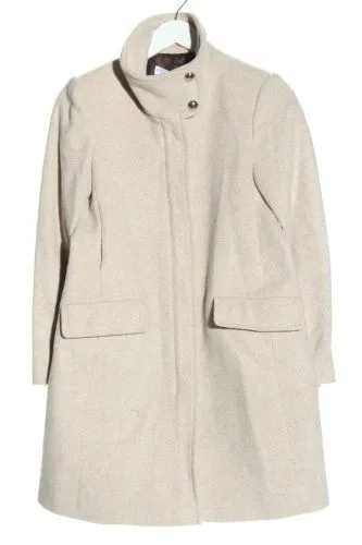 MNG Wollmantel wollweiß-creme meliert Casual-Look