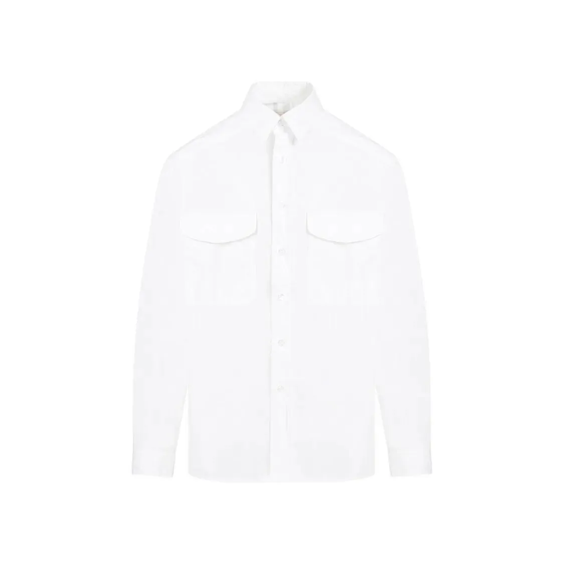   Mordecai  Classic White Cotton Shirt White  Hemden 