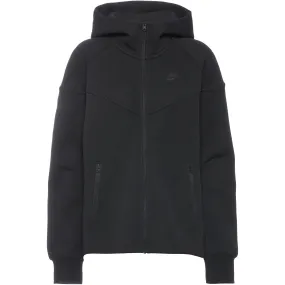 Nike Tech Fleece Trainingsjacke Damen black-black im Online Shop von kaufen