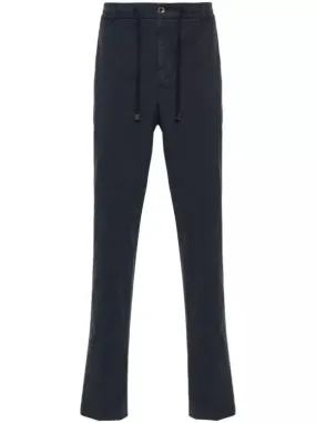   Peserico  Blue Straight-Leg Trousers Blue