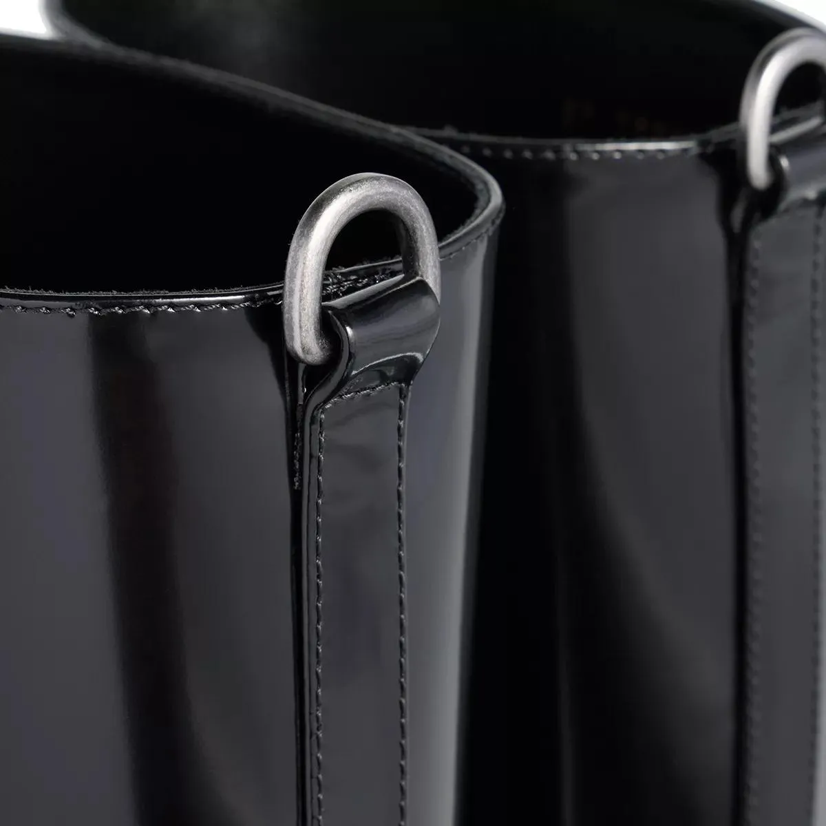   Saint Laurent  Hunt Leather Boot Black  Stiefel 