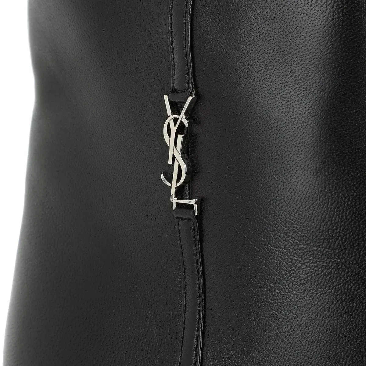   Saint Laurent  Niki Monogram Booties Smooth Leather Black  Stiefel 