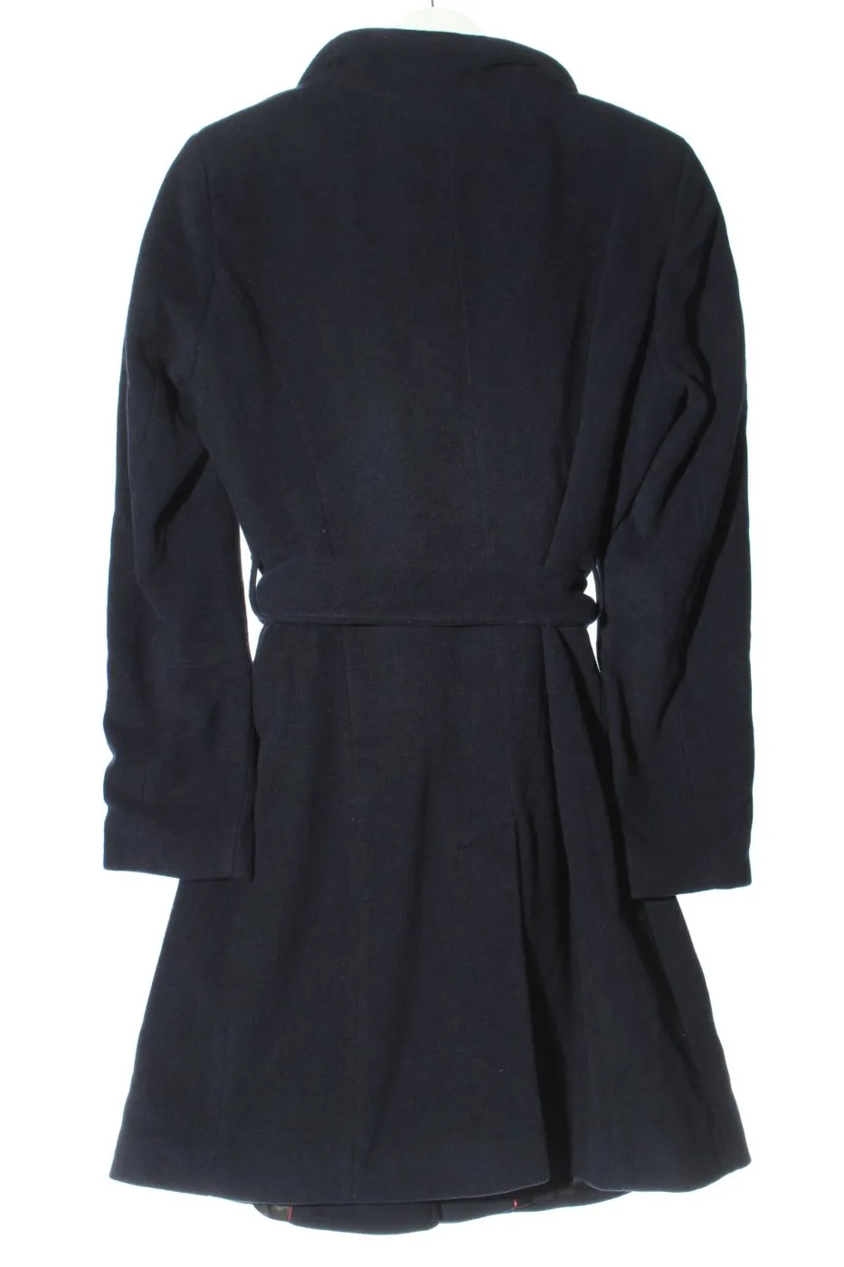 SET Urban Deluxe Wollmantel dunkelblau meliert Casual-Look