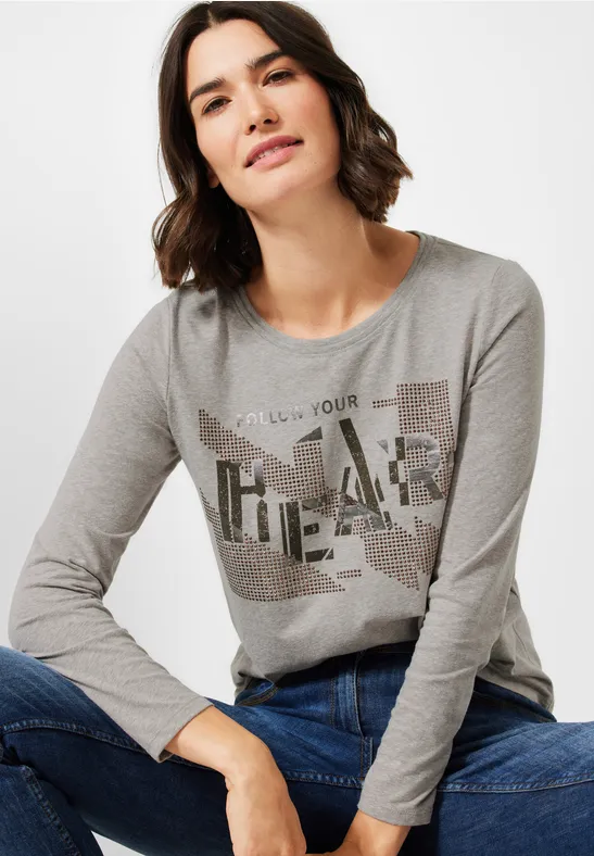 Shirt mit Partprint
