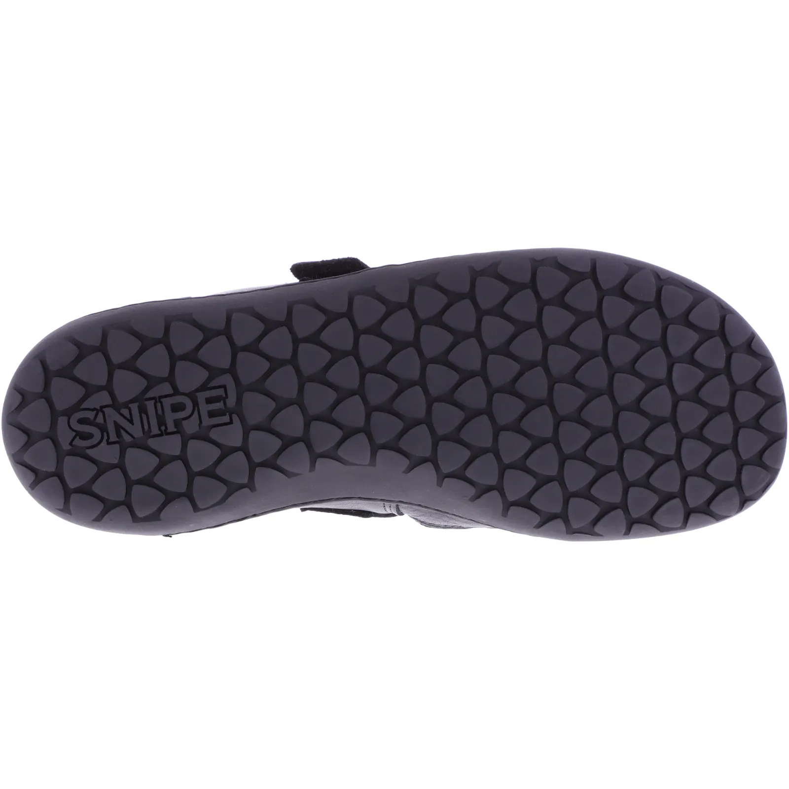 Snipe / Modell: Barefoot / Negro Schwarz Glattleder / Sandale / Art: 05370-007 / Herren Sandalen