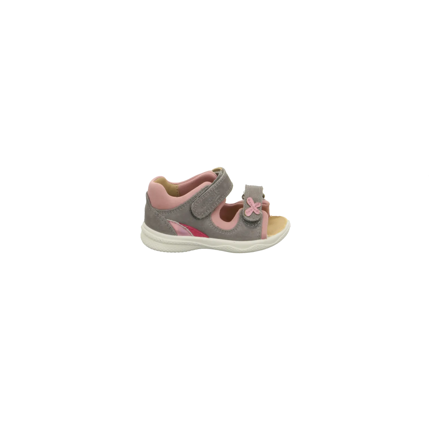 Superfit Sandale fersengeschl. GRAU/ROSA