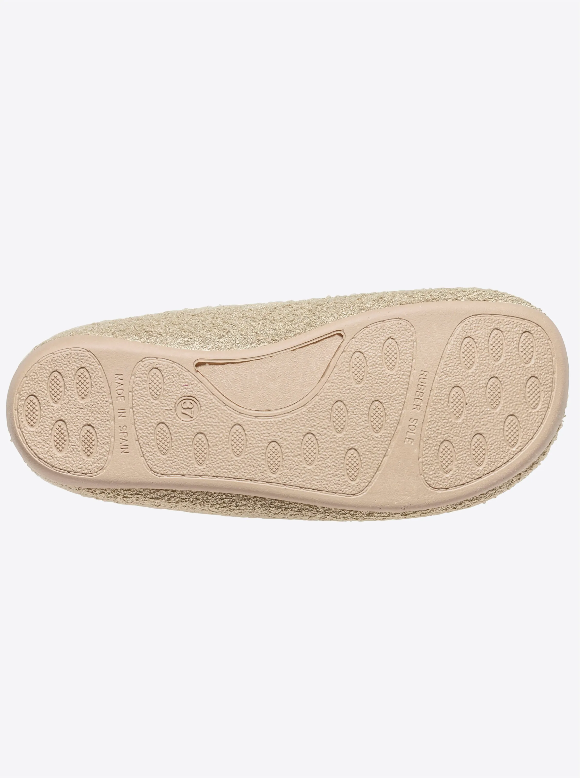 Thies Hausschuh in beige