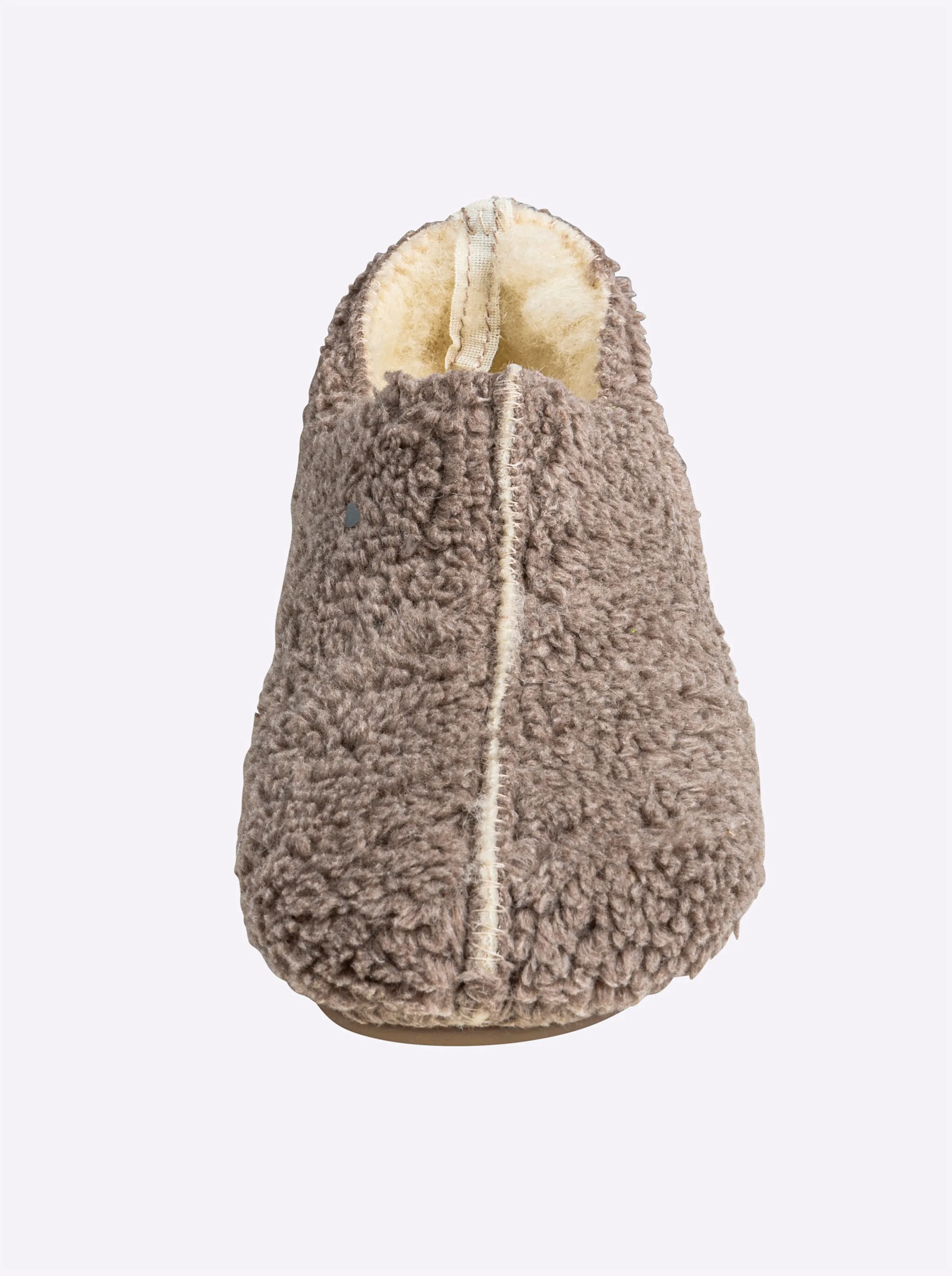 Thies Hausschuh in taupe