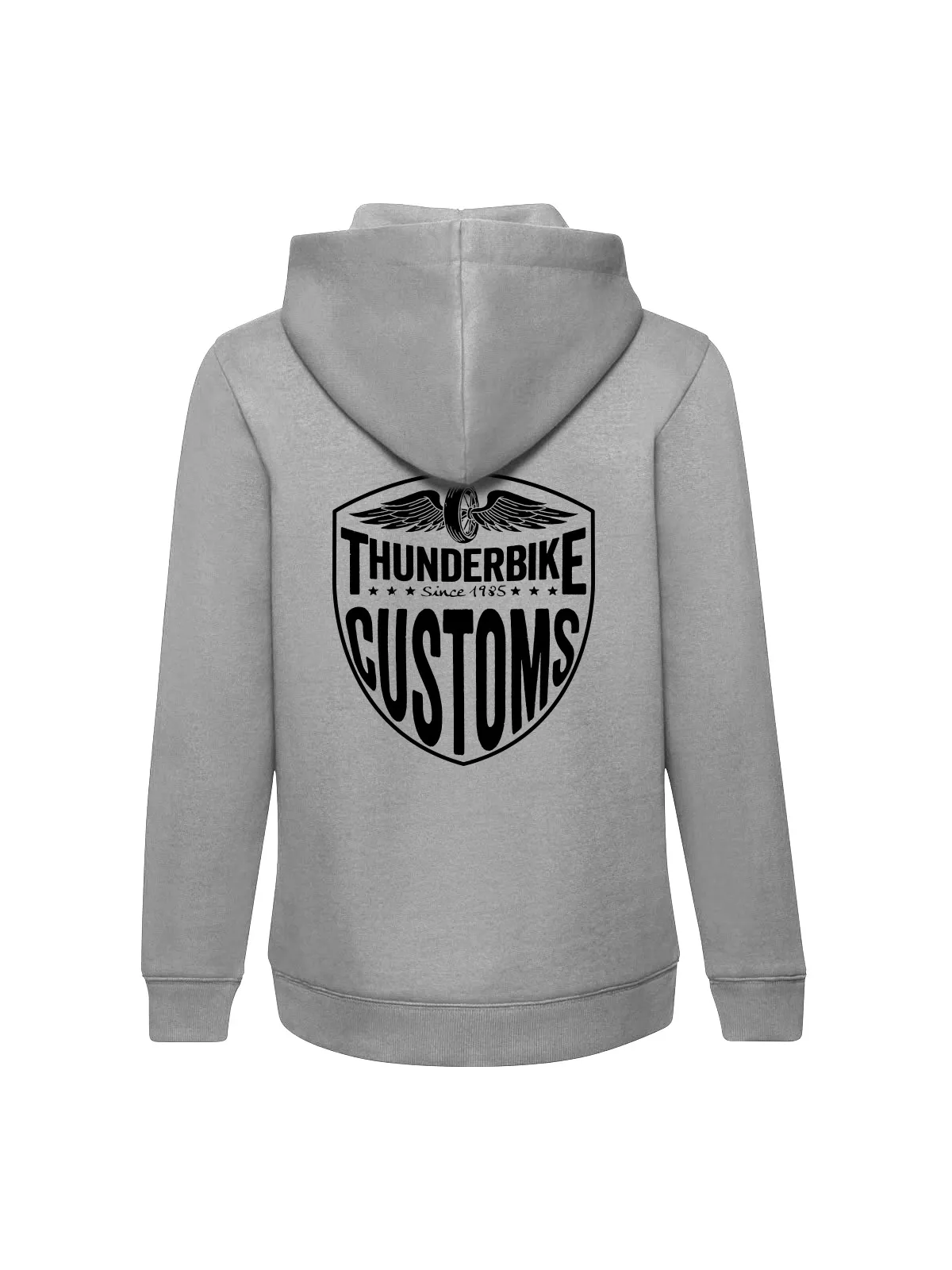 Thunderbike Kinder Hoodie New Custom grau