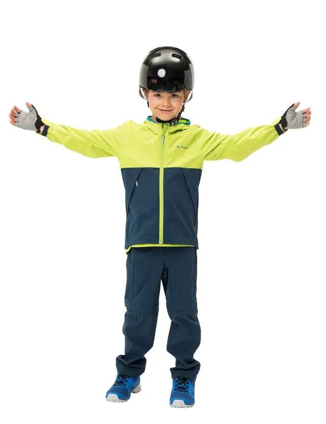 VAUDE Softshelljacke »KIDS MOAB STRETCH JACKET«, mit Kapuze