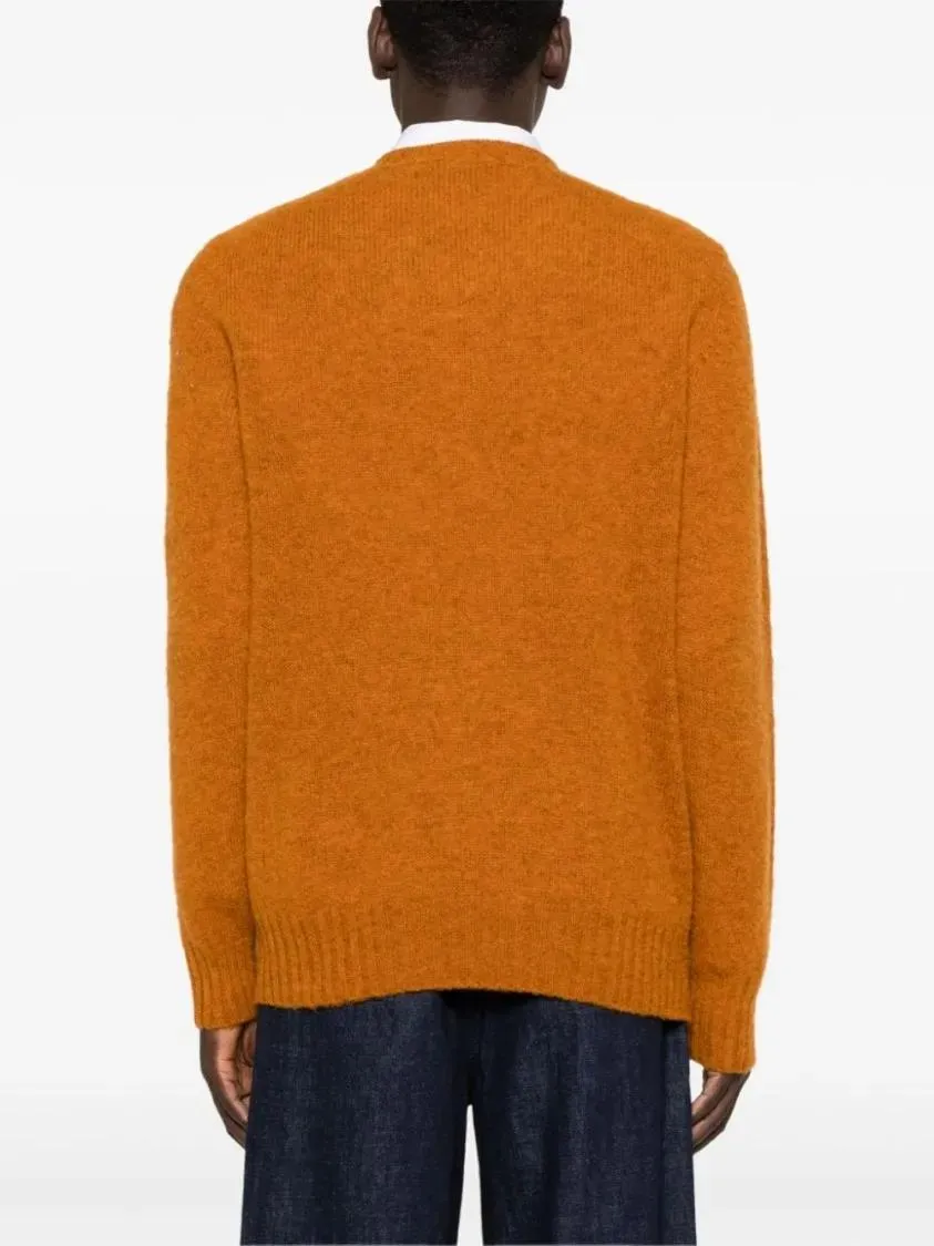   YMC  Crewneck Sweater Orange  Pullover 