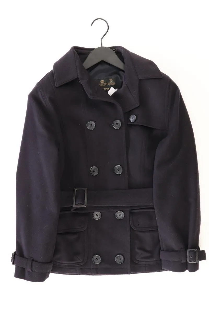 ✨ Barbour Wollmantel Regular Mantel Gr. 38, M mit Gürtel lila ✨